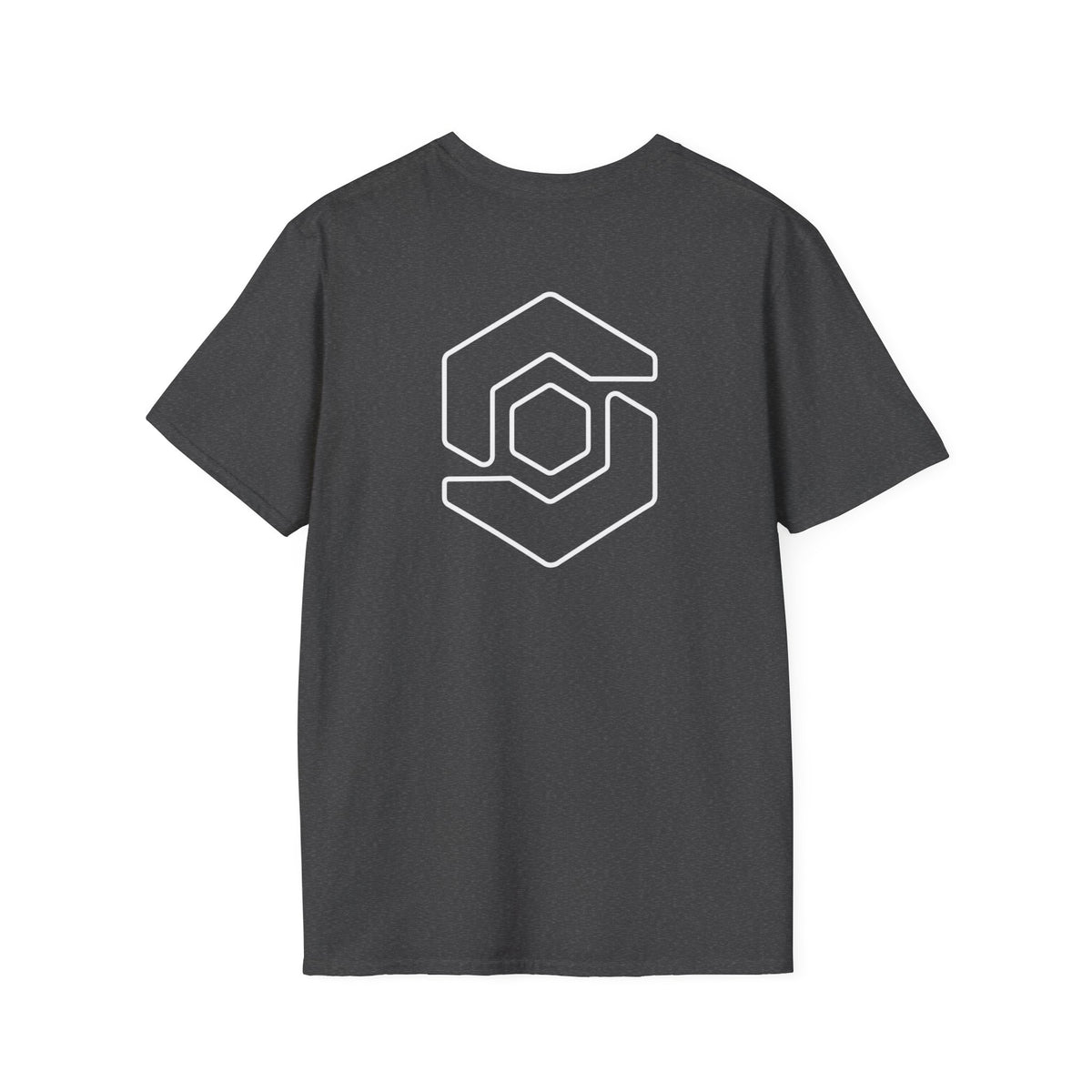 SoundStake Logo front / Icon back - Unisex Softstyle T-Shirt